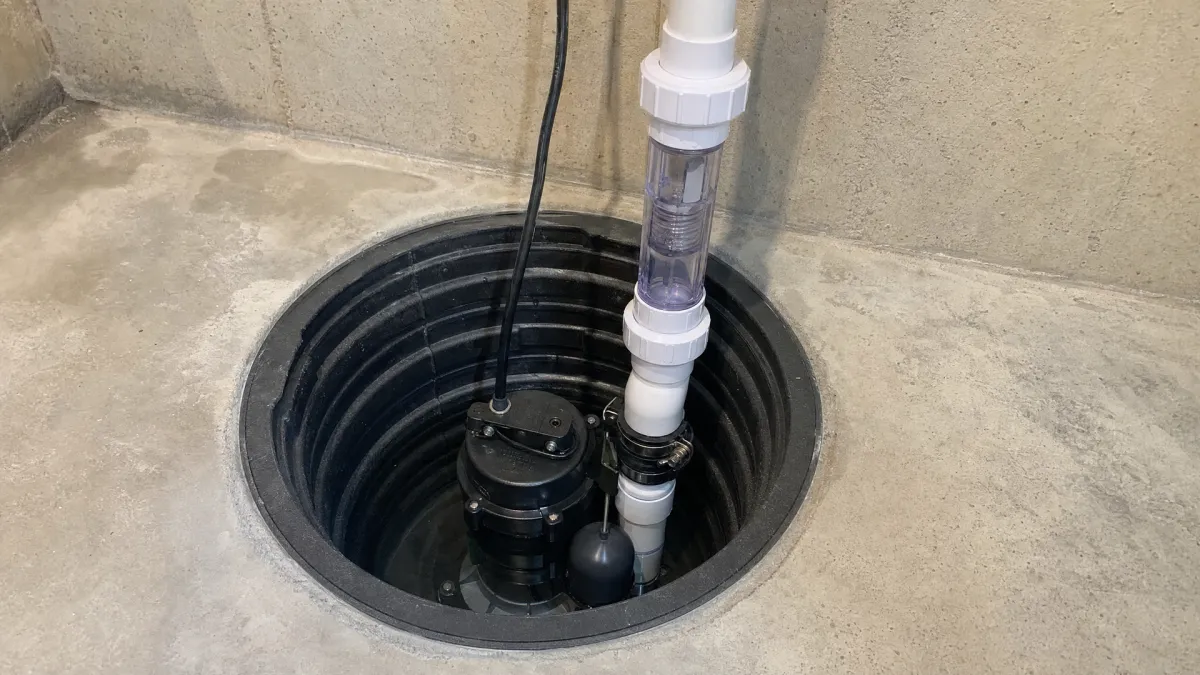 Sump Pump Installation